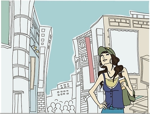 EPS 라이프스타일 여자 커피 일러스트 한명 사람 빌딩 20대 성인 야외 건물 쇼핑 도시 도심 여자만 여자한명만 성인여자만 청년만 청년여자만 성인한명만 청년여자한명만 성인여자한명만 성인만 국내일러스트 1 건축물 음료 청년 생활 파일형식 벡터