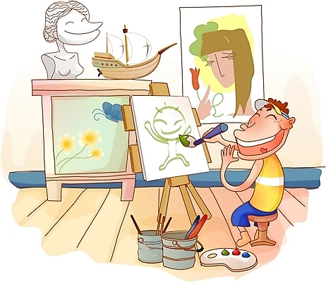 EPS 라이프스타일 남자 일러스트 실내 미술 한명 사람 20대 성인 취미 그림 화실 남자만 남자한명만 성인남자만 청년만 청년남자만 청년남자한명만 성인한명만 성인남자한명만 성인만 국내일러스트 1 문화예술 청년 내부 생활 미술실 파일형식 벡터