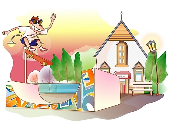 EPS 주간 라이프스타일 계절 남자 일러스트 한명 사람 20대 성인 취미 야외 여름 레포츠 스케이트보드 묘기 남자만 남자한명만 성인남자만 청년만 청년남자만 청년남자한명만 성인한명만 성인남자한명만 성인만 국내일러스트 자연요소 1 레저 청년 생활 보드_스포츠 파일형식 벡터