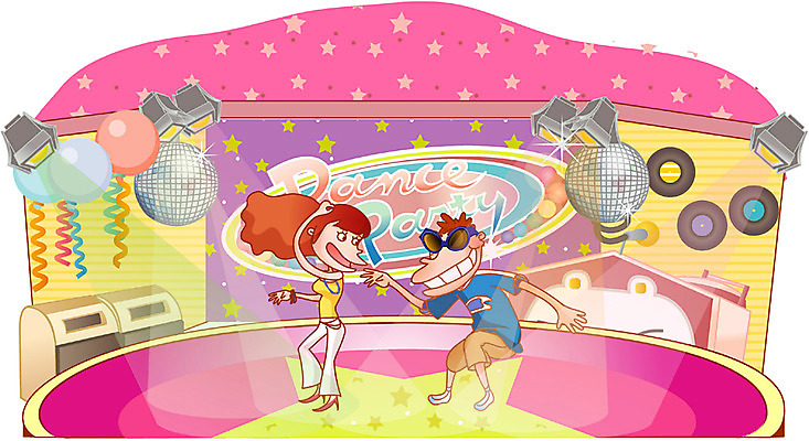 EPS 라이프스타일 커플 여자 남자 일러스트 조명 실내 사람 취미 두명 로맨틱 무대 춤 클럽 국내일러스트 컨셉 관계 문화예술 내부 생활 파일형식 벡터