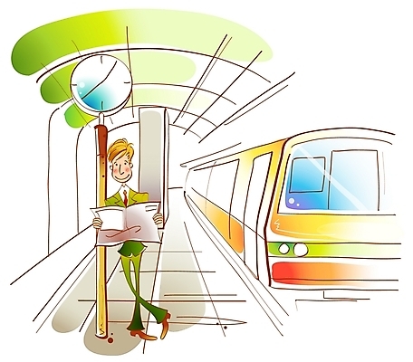 EPS 남자 일러스트 비즈니스 대중교통 실내 한명 사람 20대 성인 직장인 비즈니스맨 신문 전철 역 플랫폼 출근 퇴근 남자만 남자한명만 성인남자만 청년만 청년남자만 청년남자한명만 성인한명만 성인남자한명만 성인만 국내일러스트 직업 1 육상교통 교통수단 교통시설 청년 내부 간행물 뉴스 출퇴근 파일형식 벡터