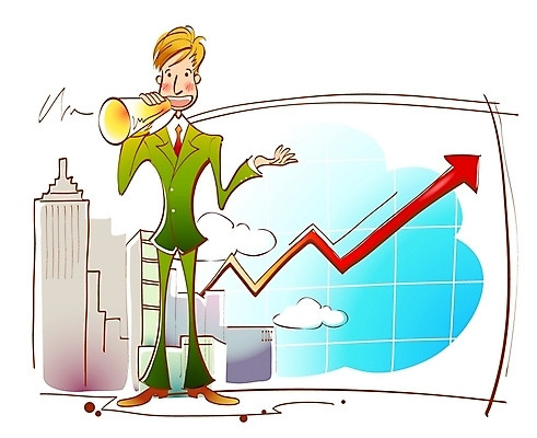 EPS 주간 남자 화살표 일러스트 비즈니스 하늘 그래프 한명 사람 20대 성인 확성기 성장 직장인 비즈니스맨 주식 상승 주가 증시 남자만 남자한명만 성인남자만 청년만 청년남자만 청년남자한명만 성인한명만 성인남자한명만 성인만 국내일러스트 자연요소 직업 1 컨셉 청년 금융 파일형식 벡터