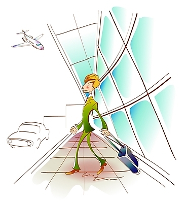 EPS 주간 남자 일러스트 비즈니스 교통시설 모션 자동차 비행기 한명 사람 20대 성인 야외 여행가방 직장인 비즈니스맨 공항 출장 남자만 남자한명만 성인남자만 청년만 청년남자만 청년남자한명만 성인한명만 성인남자한명만 성인만 국내일러스트 자연요소 직업 1 육상교통 교통 가방 항공교통 대중교통 청년 시설 파일형식 벡터