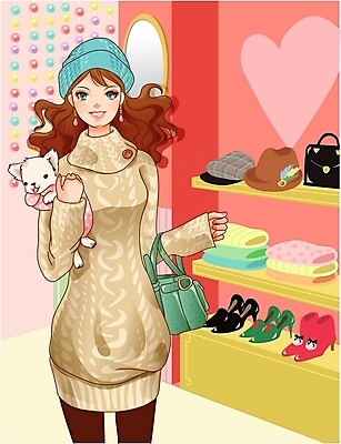 EPS 우먼라이프 라이프스타일 계절 여자 패션 반려견 겨울 일러스트 페인터 털모자 한명 사람 이벤트 상반신 20대 성인 쇼핑 상점 개 강아지 니트 겨울옷 여자만 여자한명만 성인여자만 청년만 청년여자만 성인한명만 청년여자한명만 성인여자한명만 성인만 국내일러스트 모자_잡화 1 옷 상의 포유류 페인팅 청년 생활 반려동물 파일형식 벡터