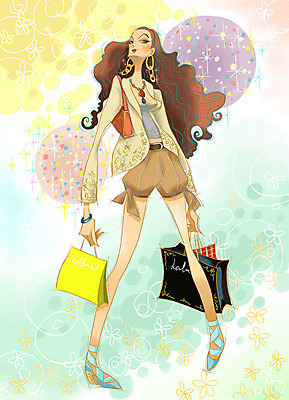 전신 PSD 모델 우먼라이프 라이프스타일 여자 패션 포즈 일러스트 반바지 페인터 한명 사람 20대 성인 쇼핑 쇼핑백 귀걸이 재킷 파마 여자만 여자한명만 성인여자만 청년만 청년여자만 성인한명만 청년여자한명만 성인여자한명만 성인만 국내일러스트 1 헤어스타일 가방 장신구 바지 페인팅 청년 생활 외투 파일형식