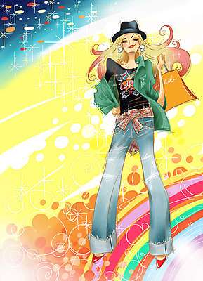 전신 PSD 모델 모자 우먼라이프 라이프스타일 여자 패션 구두 포즈 일러스트 페인터 한명 사람 20대 성인 쇼핑 쇼핑백 재킷 청바지 여자만 여자한명만 성인여자만 청년만 청년여자만 성인한명만 청년여자한명만 성인여자한명만 성인만 국내일러스트 1 잡화 신발 가방 바지 페인팅 청년 생활 외투 파일형식