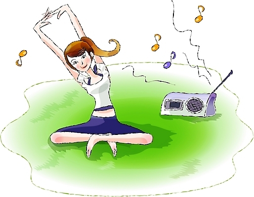 EPS 우먼라이프 라이프스타일 여자 여유 음악 일러스트 휴식 건강 한명 사람 20대 성인 취미 야외 라이프 스트레칭 음악감상 카세트테이프 라디오 여자만 여자한명만 성인여자만 청년만 청년여자만 성인한명만 청년여자한명만 성인여자한명만 성인만 국내일러스트 1 감정 컨셉 문화예술 청년 생활 전자제품 운동 감상 파일형식 벡터