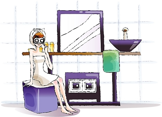 EPS 우먼라이프 라이프스타일 여자 의자 일러스트 실내 한명 사람 20대 성인 취미 라이프 뷰티 마사지 화장대 팩 여자만 여자한명만 성인여자만 청년만 청년여자만 성인한명만 청년여자한명만 성인여자한명만 성인만 국내일러스트 1 가구 청년 내부 생활 화장품 파일형식 벡터