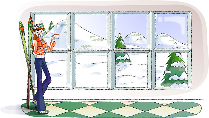 EPS 주간 우먼라이프 라이프스타일 사계절 계절 여자 겨울 일러스트 창문 스키 스키장 실내 한명 사람 20대 성인 취미 라이프 레포츠 눈 차 커피잔 찻잔 여자만 여자한명만 성인여자만 청년만 청년여자만 성인한명만 청년여자한명만 성인여자한명만 성인만 국내일러스트 자연요소 1 커피 음료 레저 날씨 겨울스포츠 잔 청년 내부 생활 파일형식 벡터