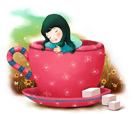 주간 PSD 캐릭터 여자 감정 초등학생 어린이 일러스트 상상 페인터 한명 사람 소녀 야외 컵 판타지 커피잔 찻잔 각설탕 순수 여자만 여자한명만 어린이만 소녀만 소녀한명만 일러캐릭터 자연요소 1 학생 식기 커피 컨셉 페인팅 잔 설탕 파일형식