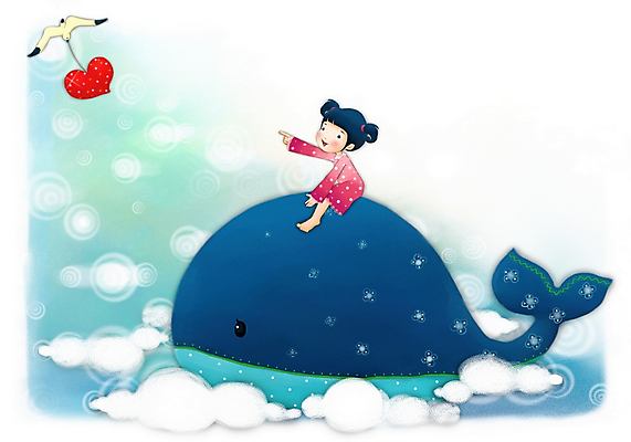 PSD 동물 캐릭터 여자 감정 초등학생 어린이 일러스트 상상 페인터 갈매기 한명 사람 소녀 판타지 하트 고래 순수 여자만 여자한명만 어린이만 소녀만 소녀한명만 일러캐릭터 모양 1 학생 컨셉 포유류 페인팅 조류 수중동물 파일형식