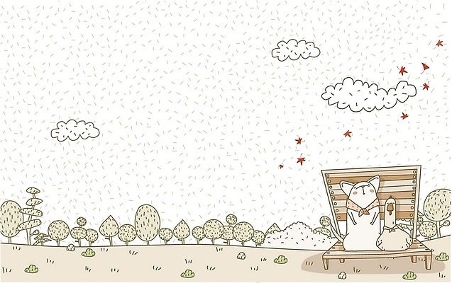 EPS 동물 구름 척추동물 육지동물 사계절 계절 백그라운드 벤치 의자 일러스트 포유류 자연 하늘 휴식 사람없음 야외 가을 닭 개 가을배경 국내일러스트 자연요소 가구 컨셉 조류 생태계 파일형식 벡터 가을_계절