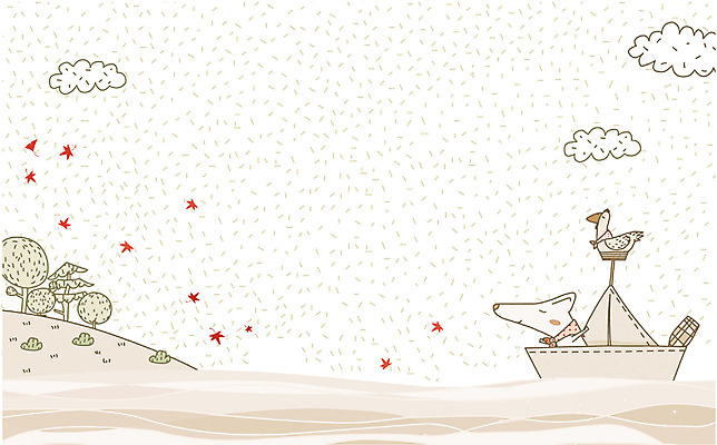 EPS 동물 구름 척추동물 육지동물 사계절 계절 바다 여행 백그라운드 일러스트 포유류 자연 하늘 사람없음 야외 강 가을 닭 개 종이배 가을배경 국내일러스트 자연요소 조류 생태계 종이접기 파일형식 벡터 가을_계절