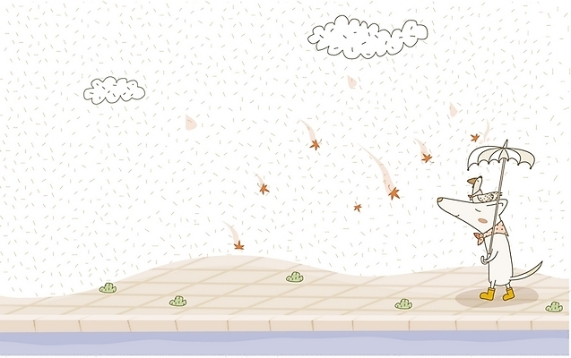 EPS 동물 구름 척추동물 육지동물 사계절 계절 백그라운드 단풍 낙엽 일러스트 우산 포유류 자연 하늘 사람없음 야외 가을 닭 개 가을배경 국내일러스트 자연요소 잎 조류 생태계 파일형식 벡터 가을_계절