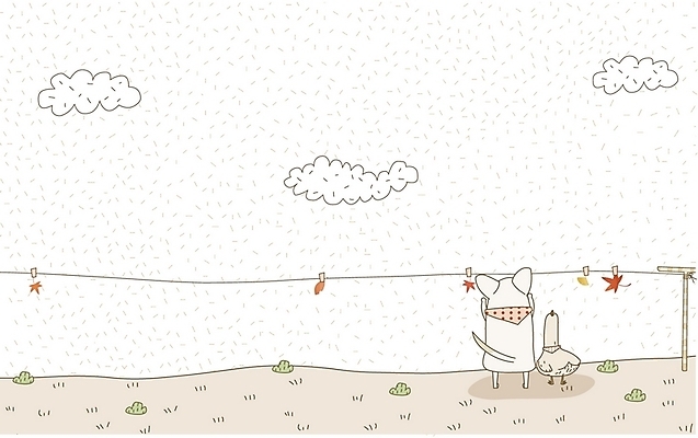 EPS 동물 구름 척추동물 육지동물 사계절 계절 백그라운드 단풍 낙엽 일러스트 포유류 하늘 야외 가을 닭 개 빨랫줄 가을배경 국내일러스트 자연요소 줄 잎 조류 파일형식 벡터 가을_계절