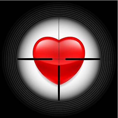 EPS 해외이미지 감정 무기 컨셉 일러스트 유리 휴가 발렌타인데이 사랑 빨간색 빛 낭만 권총 총 하트 폭력 목표 위험 공격 발사 위협 구슬 심볼 사인 사냥 슛 광택 포인트 살인 갑옷 저격수 광학 해외202004 약함 해외일러스트 모양 컬러 모션 데이이벤트 재질 금융 범죄 보호장비 사회이슈 파일형식 벡터