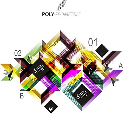 EPS 해외이미지 모양 디자인 백그라운드 무늬 일러스트 사람없음 그래픽 컬러풀 사각형 인포그래픽 레이아웃 엘리먼트 지오메트릭 해외202004 해외일러스트 도형 컬러 파일형식 벡터