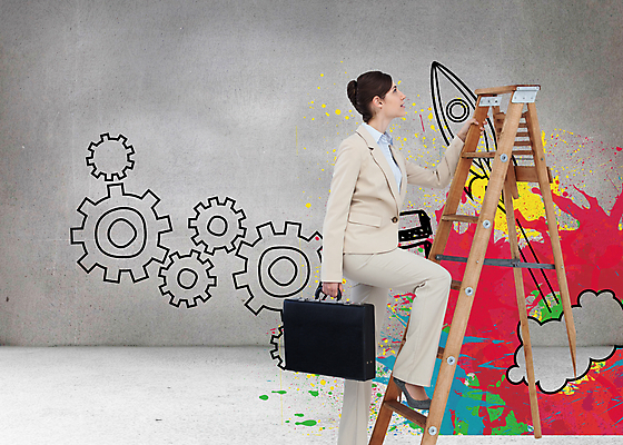 포토 JPG 해외이미지 백인 여자 행복 벽 서류가방 비즈니스 사다리 갈색머리 한명 정장 20대 디지털 기댐 페인트 회색 로켓 올려보기 잡기 비즈니스우먼 자신감 우아함 낙서 스마트 톱니바퀴 스타일 해외202004 해외포토 서양인 1 헤어스타일 옷 감정 컬러 컨셉 가방 모션 사람 청년 도구 직장인 파일형식