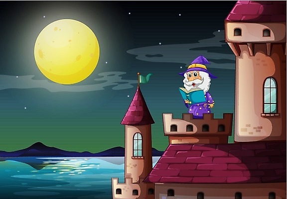 EPS 해외이미지 전통 남자 문화 바다 일러스트 하늘 요정 이야기 사람 소년 건물 그래픽 파란색 독서 노란색 믿음 힘 궁전 마법사 마술사 달 원형 야간 저녁 맨션 가득함 읽기 그림 신화 포트 마법 물약 난쟁이 깊이 여의주 옛날 힘찬 해외202004 해외일러스트 자연요소 도형 건축물 감정 어린이 컬러 컨셉 고건축 모션 주택 약 마술 밤 파일형식 벡터