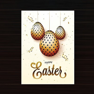 EPS 해외이미지 일러스트 타이포그라피 사람없음 검은색 부활절계란 해외202004 해외일러스트 문자 컬러 부활절 계란 파일형식 벡터
