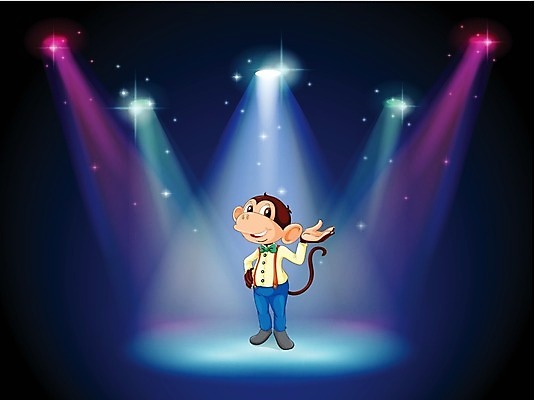 EPS 해외이미지 동물 템플릿 1 디자인 남자 일러스트 장난 전구 포유류 놀이 대화 미술 소년 그래픽 빛 반려동물 컬러풀 갈색 공연 연주자 무대 광선 원숭이 점 센터 배우 서커스 그림 예술가 쇼 스포트라이트 유인원 연극 실행 혼자 해외202004 해외일러스트 어린이 컬러 문화예술 말하기 사람 이벤트 음악가 연예인 파일형식 벡터