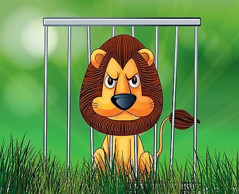 EPS 해외이미지 식물 동물 잎 일러스트 실내 동물원 풍경 경사 야외 그래픽 초록색 빛 정원 힘 광선 분노 바 잡초 숲 사자 왕 감옥 그림 육식동물 장면 새장 올가미 망사 갇힘 블러 엘리먼트 죄수 철강 해외202004 해외일러스트 감정 컬러 포유류 모션 내부 직물 케이지 파일형식 벡터