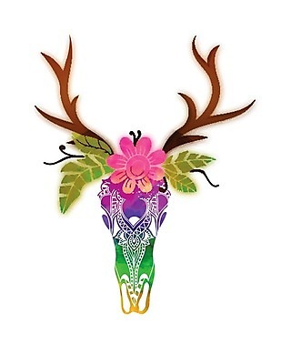 EPS 해외이미지 동물 전통 꽃 잎 꽃무늬 패턴 일러스트 추상 사슴 뿔 미술 장식 컬러풀 머리 유행 화환 신용카드 인디언 낙서 문신 손그림 부족 순록 아즈텍 집시 해골모형 히피 힙스터 세련 해외202004 해외일러스트 식물 패션 컬러 컨셉 무늬 포유류 문화예술 아메리카 신체부위 금융 모형 파일형식 벡터