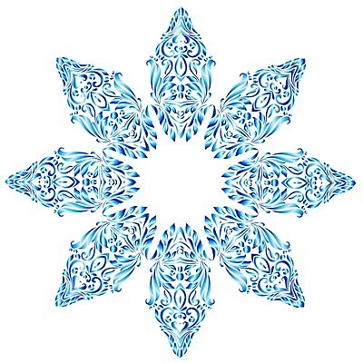 EPS 해외이미지 모양 디자인 실루엣 겨울 꽃무늬 패턴 일러스트 추상 사람없음 장식 파란색 축제 축하 눈송이 화려 고급 우아함 눈꽃무늬 엘리먼트 해외202004 해외일러스트 계절 꽃 컬러 컨셉 무늬 눈꽃 눈_날씨 촬영기법 파일형식 벡터