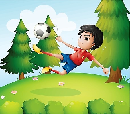 EPS 해외이미지 나무 식물 남자 어린이 스포츠 잎 일러스트 공 사람 이벤트 소년 야외 그래픽 초록색 축구 경쟁 게임 소나무 원형 잡초 킥 연습 언덕 그림 상대 여의주 플레이어 해외202004 해외일러스트 도형 컬러 컨셉 모션 놀이 구기 파일형식 벡터