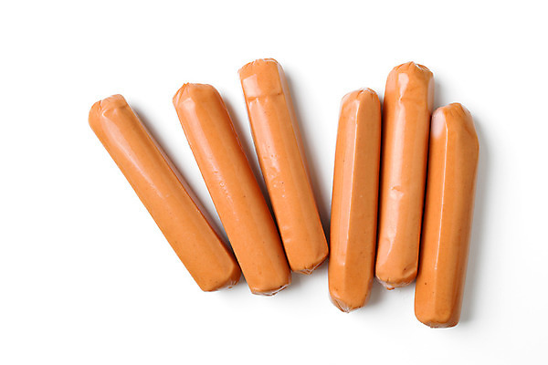 포토 JPG 해외이미지 음식 육류 돼지고기 사람없음 갈색 소시지 흰배경 상쾌 패키지 건강식 짐싸기 고립 해외202004 해외포토 감정 컬러 백그라운드 식재료 흰색 가공식품 파일형식