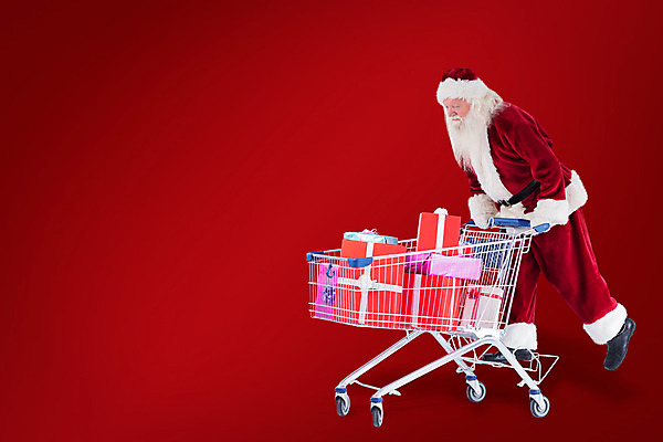 포토 JPG 해외이미지 전신 노년 남자 크리스마스 한명 옆모습 빨간색 선물상자 쇼핑 산타클로스 쇼핑카 밀기 노인남자한명만 해외202004 해외포토 1 기념일 뷰포인트 컬러 모션 선물 사람 성인 상자 카트 남자한명만 노인남자만 파일형식