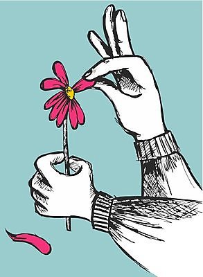 EPS 해외이미지 식물 전통 손 꽃잎 꽃 일러스트 부분 해바라기 발렌타인데이 사랑 빨간색 초록색 잡기 행운 질문 데이지 내추럴 대답 미신 캐모마일 해외202004 해외일러스트 감정 컬러 컨셉 모션 데이이벤트 신체부위 허브 파일형식 벡터