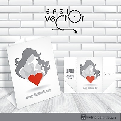 EPS 해외이미지 여자 행복 어린이 일러스트 가족 사랑 성인 두명 하트 축하 아기 여자만 어머니의날 해외202004 해외일러스트 모양 기념일 감정 컨셉 관계 사람 미국문화 파일형식 벡터