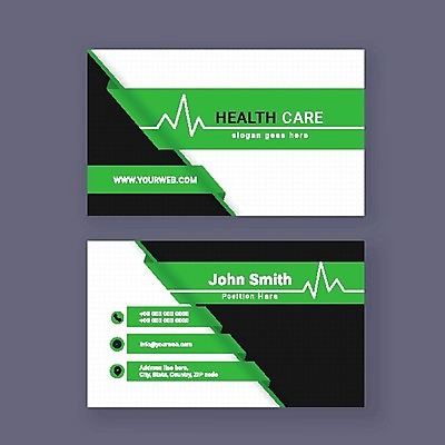 EPS 해외이미지 템플릿 직업 일러스트 비즈니스 사람없음 가로 세트 정보 이름 인쇄 레이아웃 주소 브랜딩 해외202004 해외일러스트 파일형식 벡터