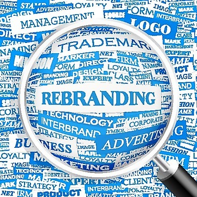 EPS 해외이미지 디자인 백그라운드 컨셉 일러스트 비즈니스 텍스트 돋보기 아이디어 사람없음 그래픽 파란색 단어 이름 시장 확대 상품 경영 마케팅 스타일 브랜딩 해외202004 해외일러스트 문자 컬러 파일형식 벡터