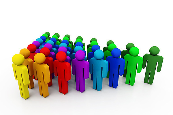 포토 JPG 해외이미지 남자 컨셉 비즈니스 아이디어 서기 사람 사람없음 3D 군중 대표 일렬 노려봄 고립 해외202004 해외포토 모션 표정 디지털합성 파일형식