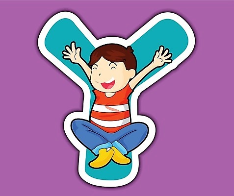 EPS 해외이미지 학생 디자인 알파벳 영어 교육 어린이 스티커 일러스트 학교 그림자 사람 학습 컬러풀 유치원 흰색 아기 만화 편지 윤곽 Y 맞춤법 엘리먼트 해외202004 해외일러스트 문자 컬러 한글 파일형식 벡터