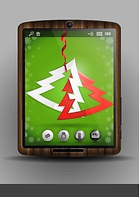 EPS 해외이미지 나무 종이 백그라운드 크리스마스 일러스트 통신 모바일 새로움 세포 스마트폰 핸드폰 컴퓨터 알약 디지털 스크린 터치 연도 무선전화기 스마트 전자 터치스크린 해외202004 해외일러스트 식물 기념일 컨셉 전자제품 스마트기기 약 전화기 파일형식 벡터