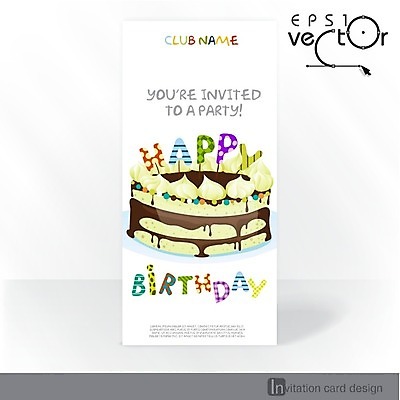 EPS 해외이미지 배너 기념일 행복 포스터 일러스트 텍스트 디저트 프레임 선물 이벤트 타이포그라피 사람없음 파티 케이크 축하 생일 초대 축하카드 생일축하 생일카드 해외202004 해외일러스트 문자 감정 음식 컨셉 카드_감사 파일형식 벡터
