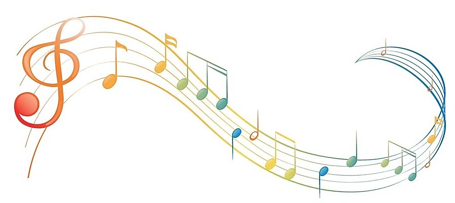 EPS 해외이미지 무료이미지 음악 곡선 음표 일러스트 사람없음 악보 해외202004 해외일러스트 기호 선 문화예술 파일형식 벡터 무료콘텐츠