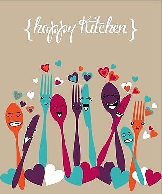 EPS 해외이미지 포크 일러스트 표정 사람없음 숟가락 하트 나이프 해외202004 해외일러스트 모양 식기 수저 칼 파일형식 벡터