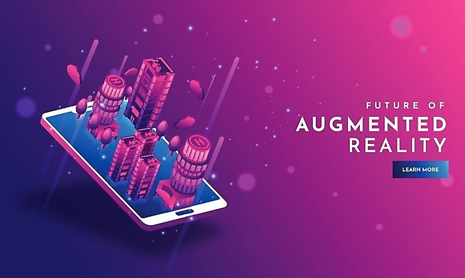 EPS 해외이미지 인터넷 일러스트 텍스트 모바일 사람모양 사람없음 빛 스마트폰 컴퓨터 보라색 고층빌딩 도시 스마트 전자 아이소메트릭 로딩 인공 사용자 현실 해외202004 해외일러스트 모양 컬러 컨셉 빌딩 전자제품 핸드폰 스마트기기 파일형식 벡터