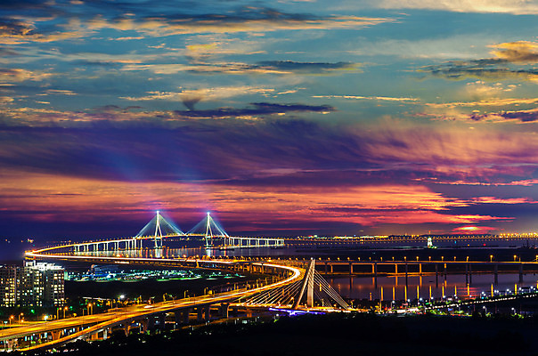 포토 JPG 해외이미지 디자인 아시아 건축양식 하늘 서울 한국 사람없음 야외 물 빛 강 도시풍경 반사 어둠 일몰 새벽 도시 야간 남쪽 해외202004 해외포토 자연요소 건축 나라 풍경 노을 방향 파일형식
