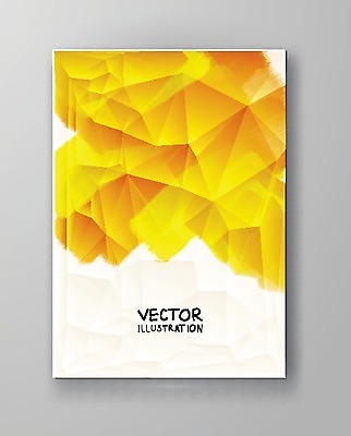 EPS 해외이미지 템플릿 디자인 배너 포스터 종이 벽 백그라운드 일러스트 벽지 수채화 미술 사람없음 그래픽 장식 노란색 페인트 얼룩 그림 캔버스 페이지 엘리먼트 해외202004 해외일러스트 컬러 문화예술 파일형식 벡터