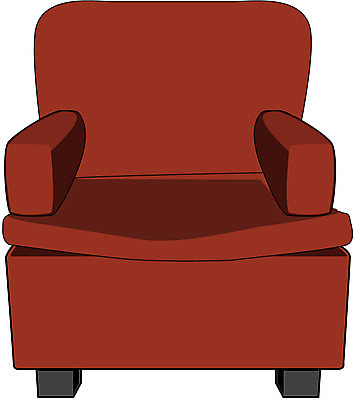 EPS 가구 의자 일러스트 사람없음 소파 갈색 안락의자 국내일러스트 컬러 생활용품 파일형식 벡터