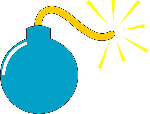 EPS 무기 일러스트 사람없음 폭탄 테러 국내일러스트 폭발물 파일형식 벡터