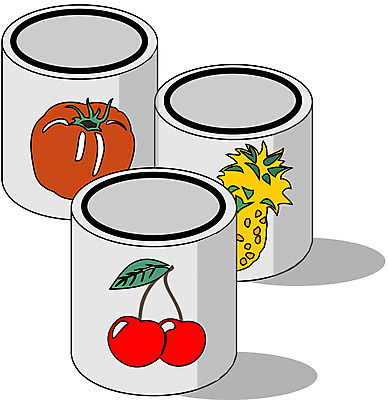 EPS 음식 일러스트 식재료 사람없음 가공식품 캔 통조림 과일통조림 국내일러스트 파일형식 벡터