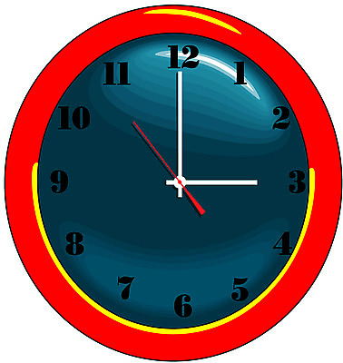 EPS 시계 생활용품 일러스트 사람없음 시간 시곗바늘 벽시계 분침 시침 초침 원형시계 국내일러스트 오브젝트 파일형식 벡터