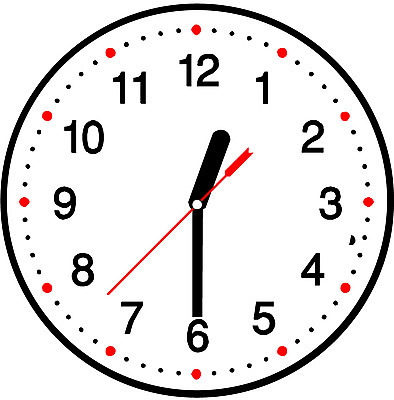 EPS 시계 생활용품 일러스트 사람없음 시간 시곗바늘 벽시계 분침 시침 초침 원형시계 국내일러스트 오브젝트 파일형식 벡터