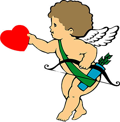 EPS 여자 초등학생 어린이 일러스트 천사 사랑 한명 사람 소녀 하트 큐피드 사랑의화살 여자만 여자한명만 어린이만 소녀만 소녀한명만 국내일러스트 모양 1 학생 감정 화살 파일형식 벡터